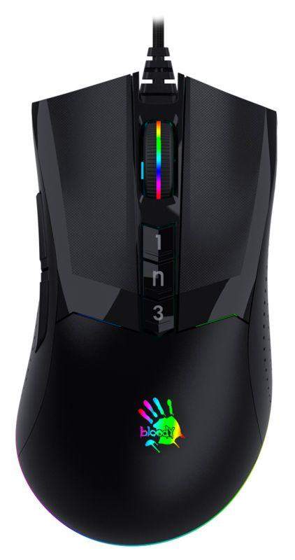 мышь оптическая bloody w90 pro (16000dpi) usb (10but) черн. a4tech 1431301 от BTSprom.by