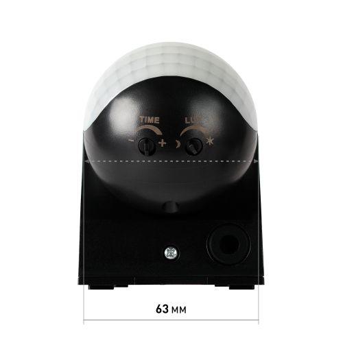  Датчик движения инфракрасн. настен. MD 011 1200Вт 180град. IP44 черн. Эра Б0066991 фото в каталоге от BTSprom.by