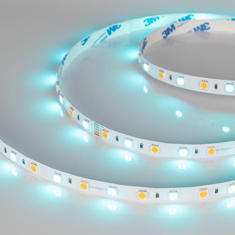 лента светодиодная rt-b60-10mm 24v rgbw-warm 14.4вт/м ip20 5060 открыт. (уп.5м) arlight 018327(2) от BTSprom.by