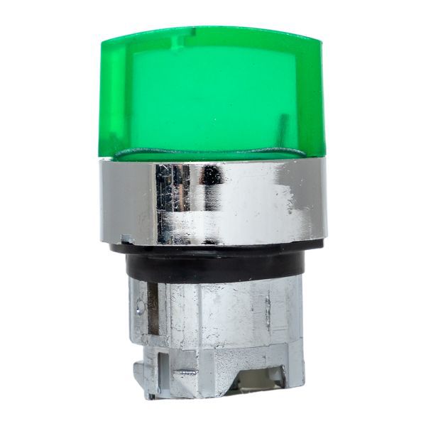  Механизм переключателя исполнительный ХB4 зел. на 2 положения возвратный без фиксации с подсветкой с короткой ручкой PROxima EKF XB4BD2L-G фото в каталоге от BTSprom.by