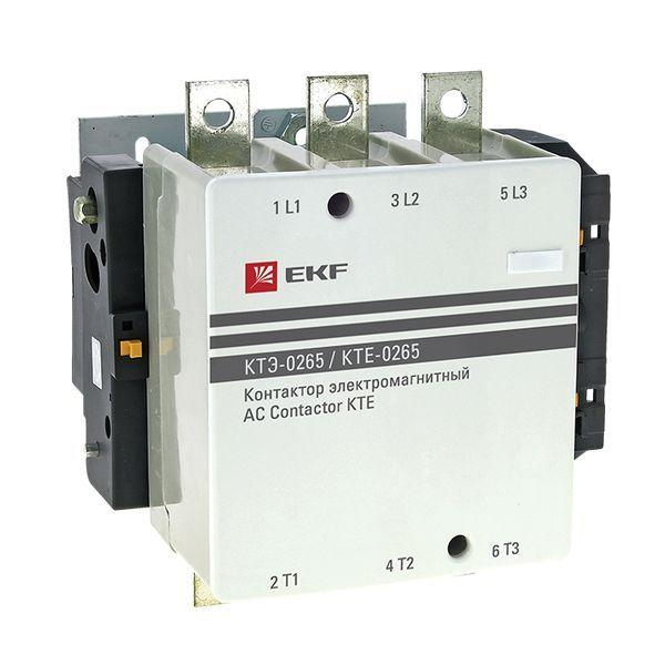 контактор ктэ 265а кат. 230в ac 1но ekf ctr-b-265 от BTSprom.by