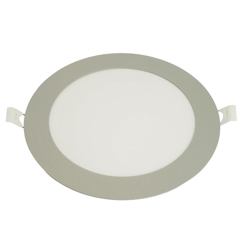 светильник светодиодный встраиваемый 12вт 4000к 960лм сер. al500 с драйвером в комплекте feron 51612 от BTSprom.by