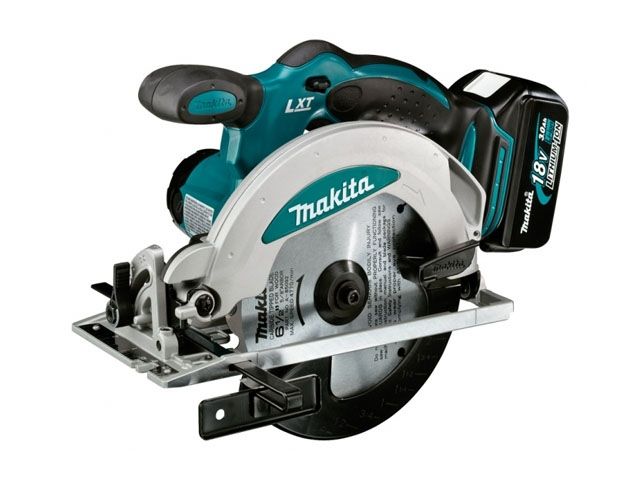 аккум. циркулярная пила makita lxt dss 610 rfe в чем. (18.0 в, 2 акк., 3.0 а/ч, li-ion, 165х20 мм, до 57 мм) dss610rfe от BTSprom.by