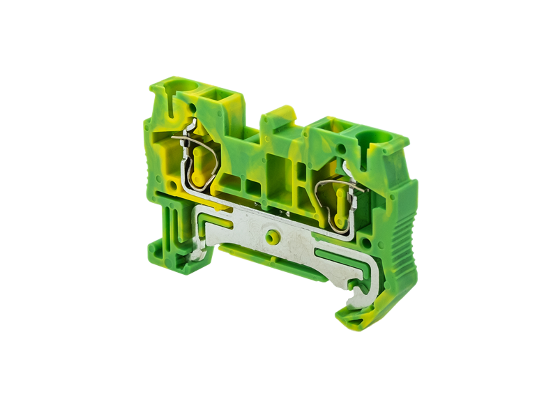 клемма пружинная "земля" 2.5кв.мм mts-2.5pe овен 88301 от BTSprom.by