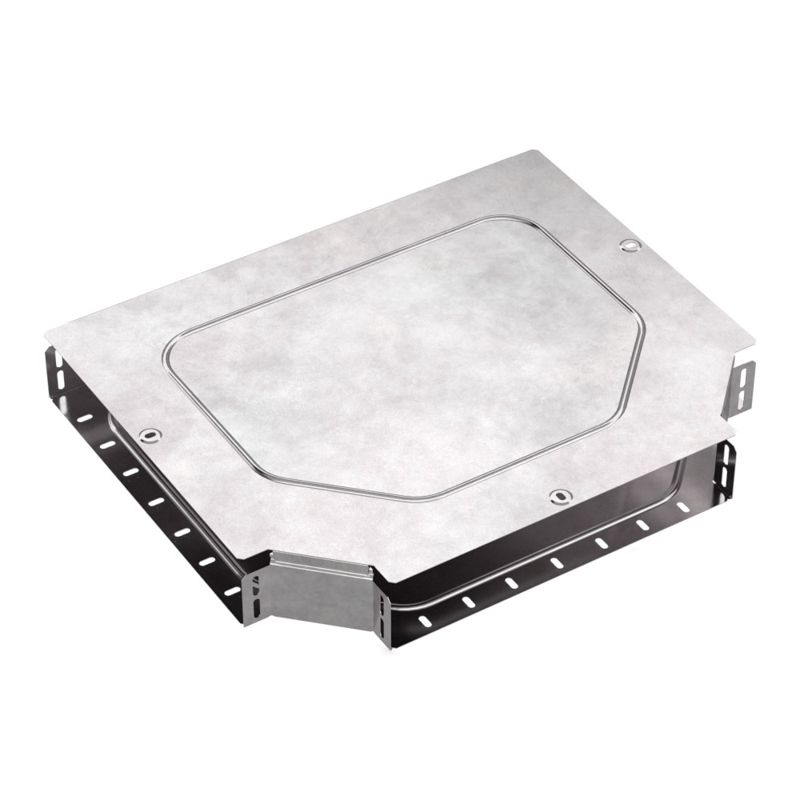 Ответвитель для лотка Т-образ. 400х80 Стандарт с крышкой Промрукав PR16.0632 от BTSprom.by