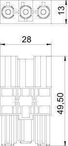  Адаптер Modul45 connect VB-G GST18i3p черн. OBO 6108045 фото в каталоге от BTSprom.by