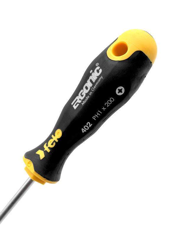 Отвертка крестовая Ergonic PH 1х200 Felo 40210710 фото в каталоге от BTSprom.by  Отвертка крестовая Ergonic PH 1х200 Felo 40210710 фото в каталоге от BTSprom.by