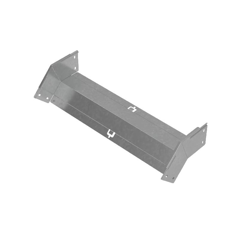 Угол для лотка вертикальный внешний 45град. 600х100 "ПЛЮС" VLplus45-100-600 INOX304 КМ PL5677 от BTSprom.by