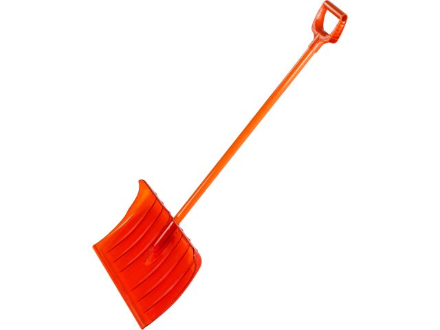 лопата снеговая поликарбонат 520х375мм с алюм.черенком startul profi (st9057-5) st9057-5 от BTSprom.by