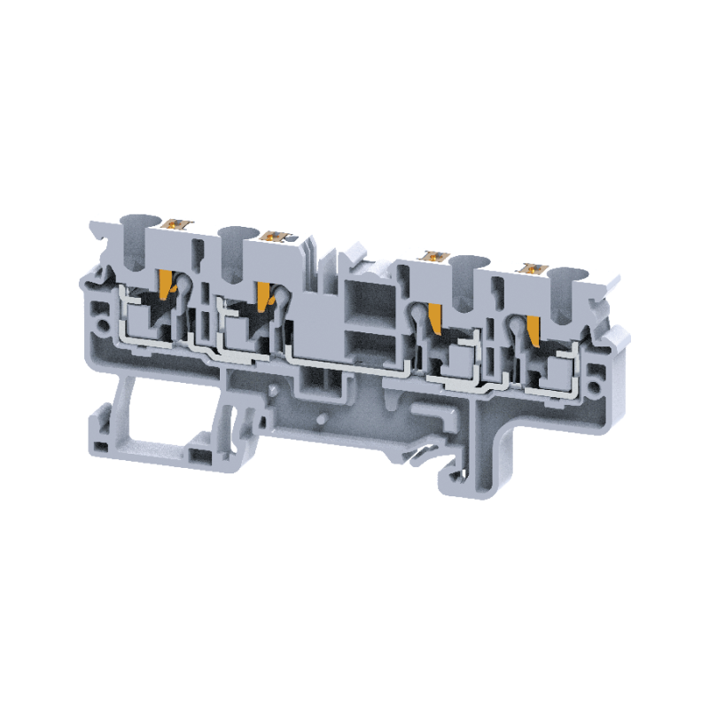 клемма с 4-мя контактами push-in opticlip сp-4-quattro-(0.2-4)-i сер. кэаз 331850 от BTSprom.by