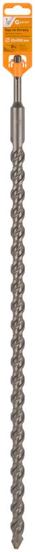  Бур по бетону Profi Plus двойн. спираль три пылеотводящие кромки 20х600мм Cutop 49-20600 фото в каталоге от BTSprom.by