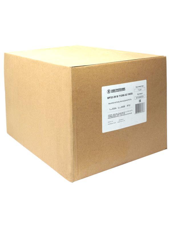  Выключатель-разъединитель ВР32-39 В 71250-32 УХЛ3 630А съемная боковая смещенная рукоятка 3п на два направления с дугогасительными камерами IP32 Электротехник ET006533 фото в каталоге от BTSprom.by