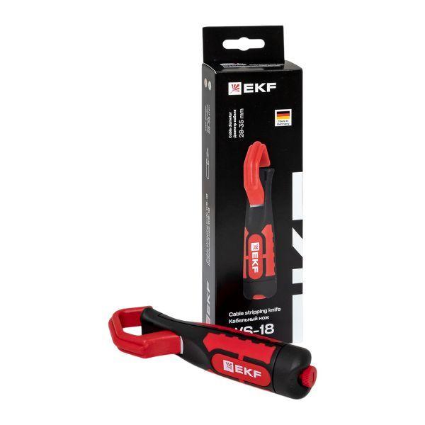  Нож кабельный WS-18 Professional EKF ws-18 фото в каталоге от BTSprom.by