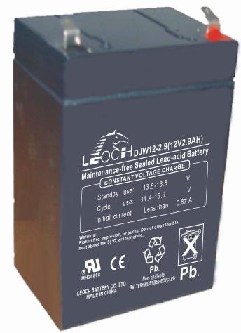 аккумулятор 12в 2.9а.ч leoch djw12-2.9 leoch от BTSprom.by