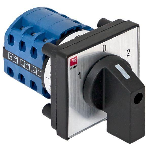  Переключатель кулачковый ПК-1-53 3П 25А "1-2" EKF pk-1-53-25 фото в каталоге от BTSprom.by