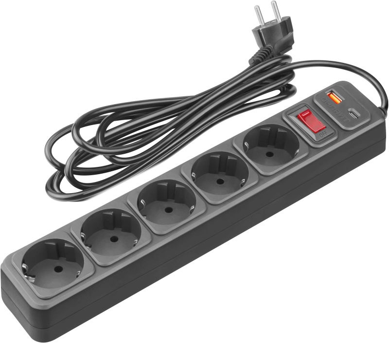 фильтр сетевой 90 884 osp-usb-05-300-esc-3х0.75-bl онлайт 90884 от BTSprom.by