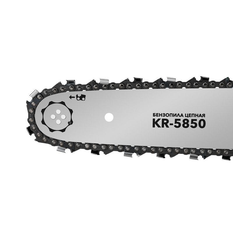  Пила цепная бензиновая KR-5850 шина 50см 4.1л.с шаг 0.325 76 звеньев Kranz KR-16-1183 фото в каталоге от BTSprom.by