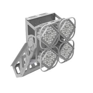 прожектор светодиодный airqub sport tв 280вт 4000к 30град. varton v1-p0-702x2-04l02-6528040 от BTSprom.by