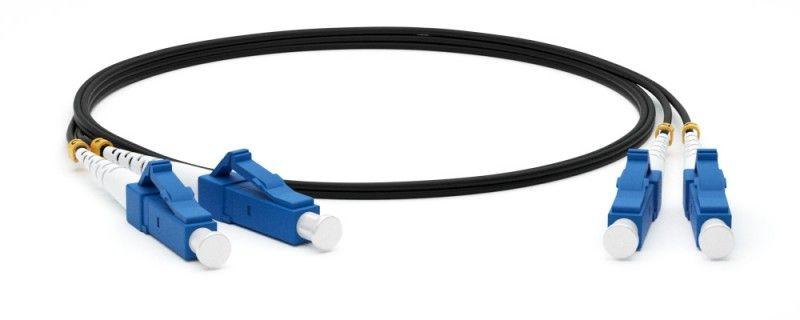 патч-корд fc-d2-9-lc/ur-lc/ur-h-15m-lszh-bk волоконно-оптический (шнур) sm 9/125 (os2) lc/upc-lc/upc 2мм duplex lszh 15м черн. hyperline 225264 от BTSprom.by