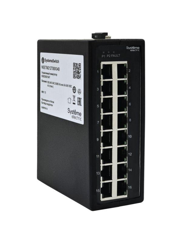коммутатор промышленный неуправляемый ethernet 16х10/100baset se nsetu116t16x00b от BTSprom.by