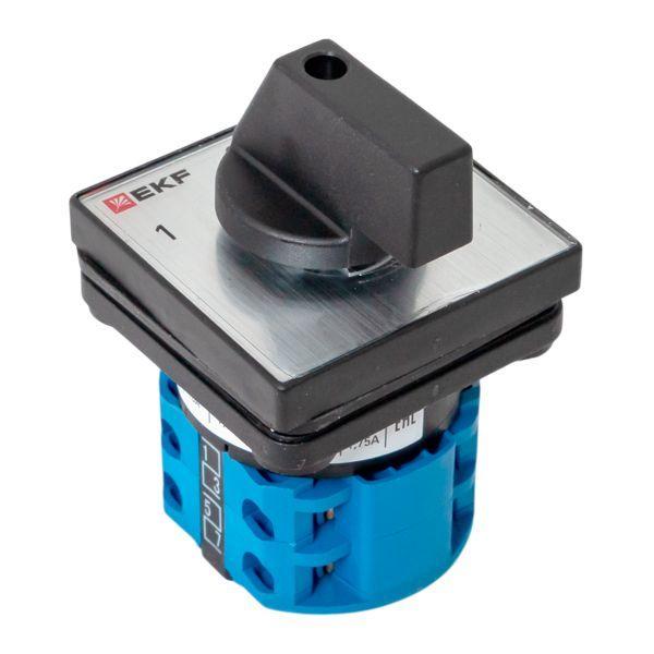  Переключатель кулачковый ПК-1-41 1п 10А "1-0-2" IP65 EKF pk-1-41-10-65 фото в каталоге от BTSprom.by