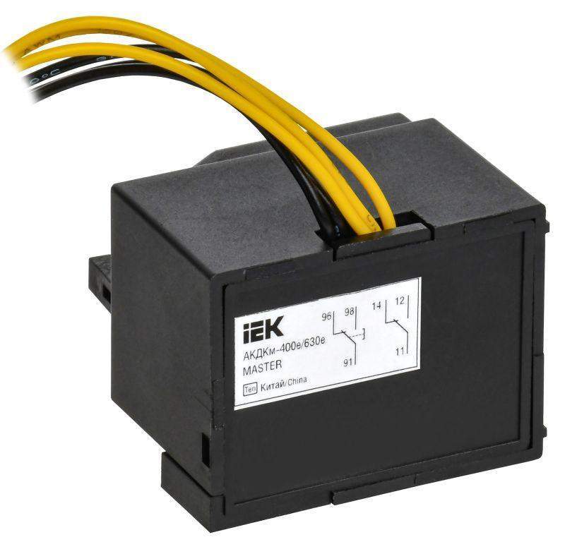 контакт совмещенный акдкм-400e/630e (акдкм-39) с электрон. расцеп. master iek sva41d-ak-dk-02 от BTSprom.by