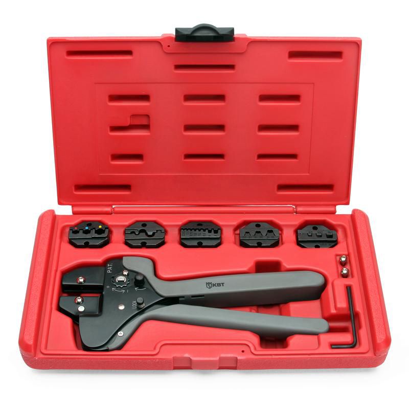 пресс-клещи с набором матриц ctf квт 55922 от BTSprom.by