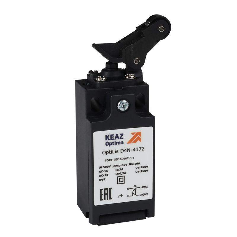 выключатель концевой optilis d4n-4172 рычаг роликовый вертикальное перемещение en 50047 xckn2127p20 кэаз 365305 от BTSprom.by
