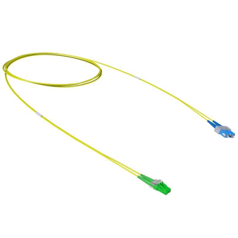 шнур оптический коммутационный переходной duplex lc-apc/sc-upc 9/125 os2 3м dkc rnpc9dcula3 от BTSprom.by