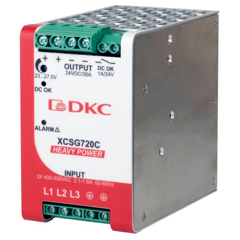 источник питания heavy power 3ф 720вт 30а 24в dkc xcsg720c от BTSprom.by