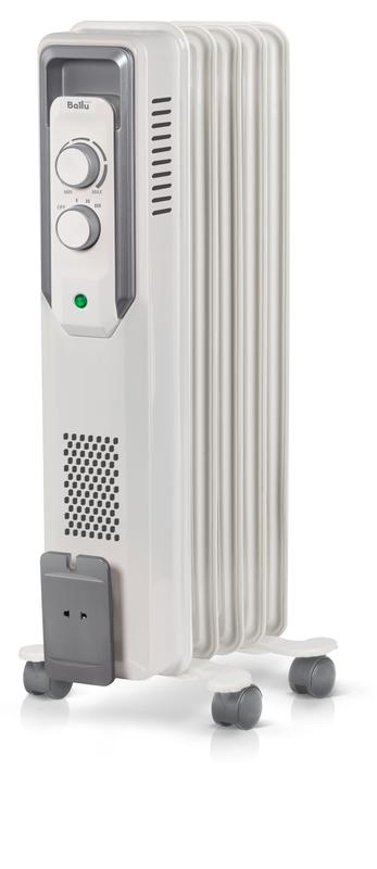 радиатор масляный 5 секц. 1000вт cube boh/cb-05w 1000 ballu нс-1133488 от BTSprom.by