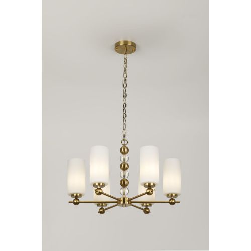  Люстра Antonella 3181-306 40Вт 6хE27 модерн Rivoli Б0068107 фото в каталоге от BTSprom.by