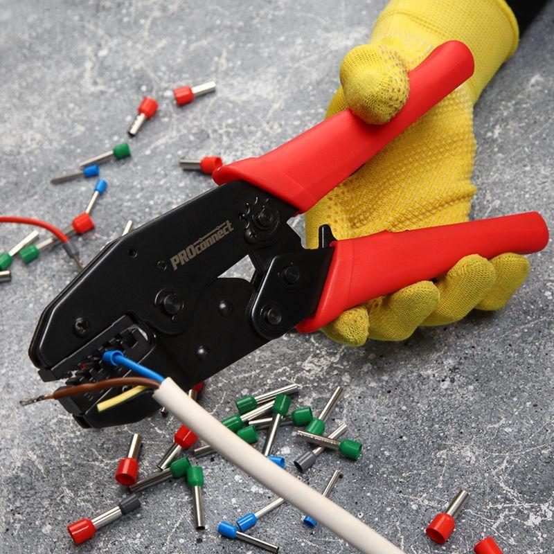  Кримпер для обжима штыревых наконечников 0.5-4.0кв.мм (ht-301 E) PROCONNECT 12-3013-4 фото в каталоге от BTSprom.by