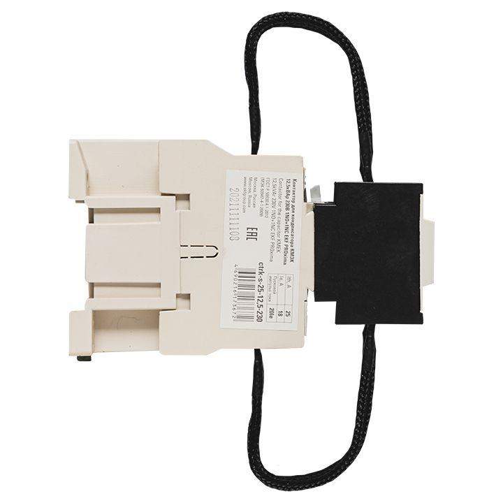  Контактор для конденсатора КМЭК 12.5квар 230В 1NО+1NC PROxima EKF ctrk-s-25-12.5-230 фото в каталоге от BTSprom.by