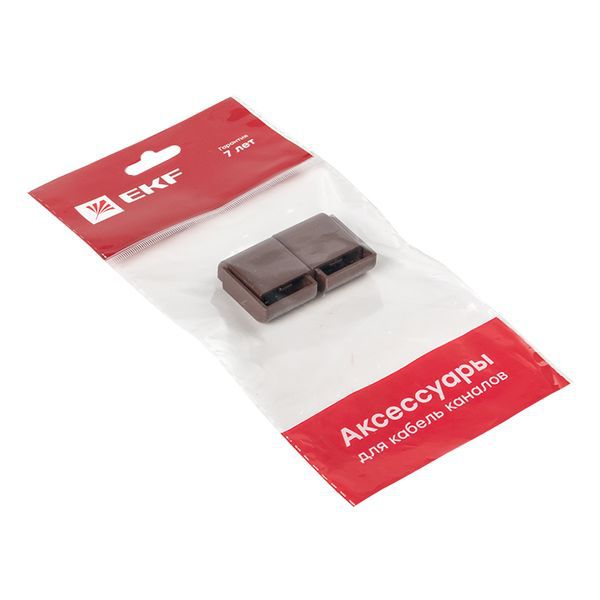  Заглушка 20х10 под темн. дерево Plast PROxima (уп.4шт) EKF ecd-20-10x4 фото в каталоге от BTSprom.by