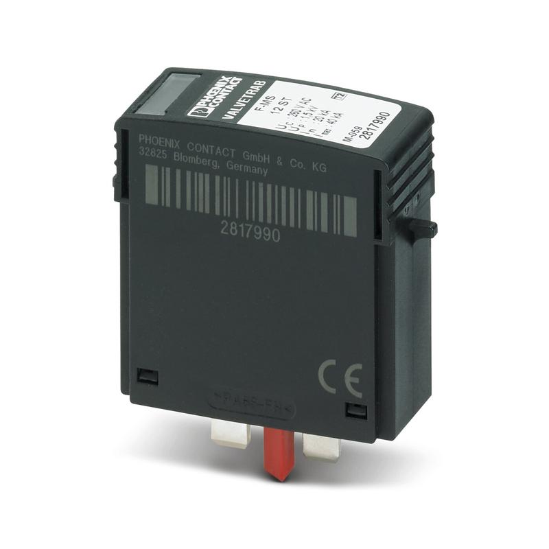 модуль штекерный для защиты от перенапряжений 2 f-ms 12 st phoenix contact 2817990 от BTSprom.by