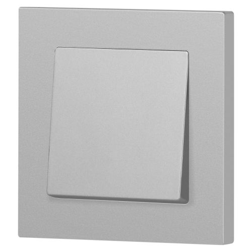  Переключатель перекрестный 1-кл. СП Accent 6-108-03 10А IP20 250В алюм. Intro Б0063583 фото в каталоге от BTSprom.by