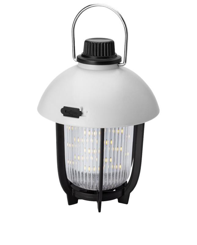 фонарь аккумуляторный кемпинговый походный 10вт smd led li-ion 18650 1200ма.ч тепл. свет диммирование корпус abs-пластик usb-шнур складная стальная ручка для переноски и подвешивания космос koc618lit от BTSprom.by