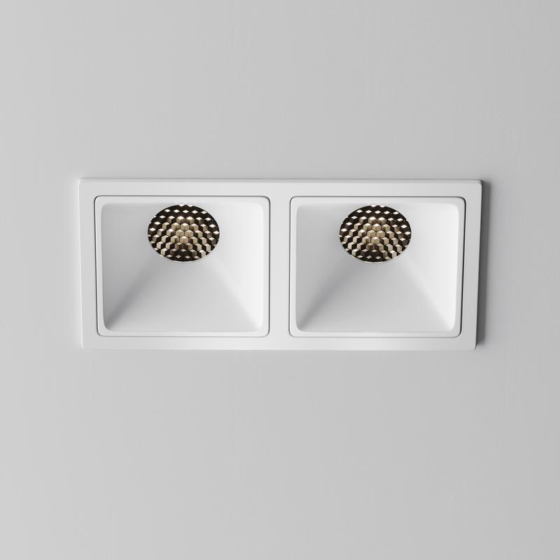  Светильник Alfa LED 10Вт 4000К 50град. встраив. Maytoni DL043-02-10W4K-SQ-W-1 фото в каталоге от BTSprom.by