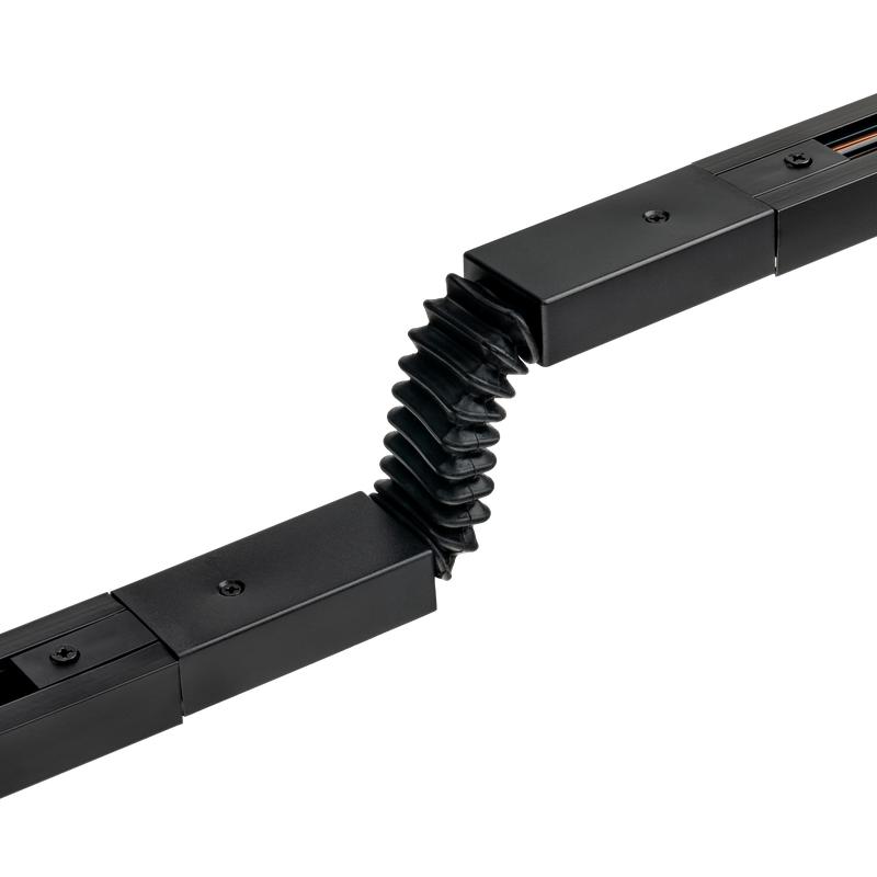  Коннектор трековый для соединения шинопровода гибкий ARTLINE пластик/медь черн. Ritter 59752 4 фото в каталоге от BTSprom.by