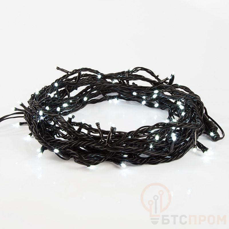Гирлянда светодиодная управляемая"Нить" 10м 100LED бел. 10Вт 220-240В IP65 8 режимов провод ПВХ черн. (нужен контроллер 217-204) Neon-Night 303-135 фото в каталоге от BTSprom.by  Гирлянда светодиодная управляемая"Нить" 10м 100LED бел. 10Вт 220-240В IP65 8 режимов провод ПВХ черн. (нужен контроллер 217-204) Neon-Night 303-135 фото в каталоге от BTSprom.by