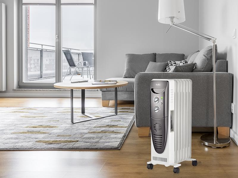  Радиатор масляный 7 секц. 1500Вт Turbo BOH/TB- 07FH 1500 Ballu НС-1132828 фото в каталоге от BTSprom.by