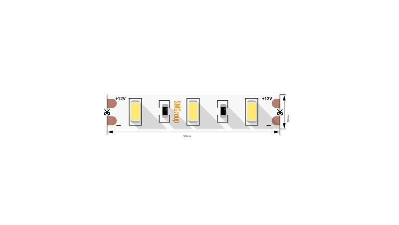 лента светодиодная стандарт 5630 60led/м 12вт/м 12в ip20 со скотчем 3м тепл. бел. (уп.5м) swg standard 00-00009714 от BTSprom.by
