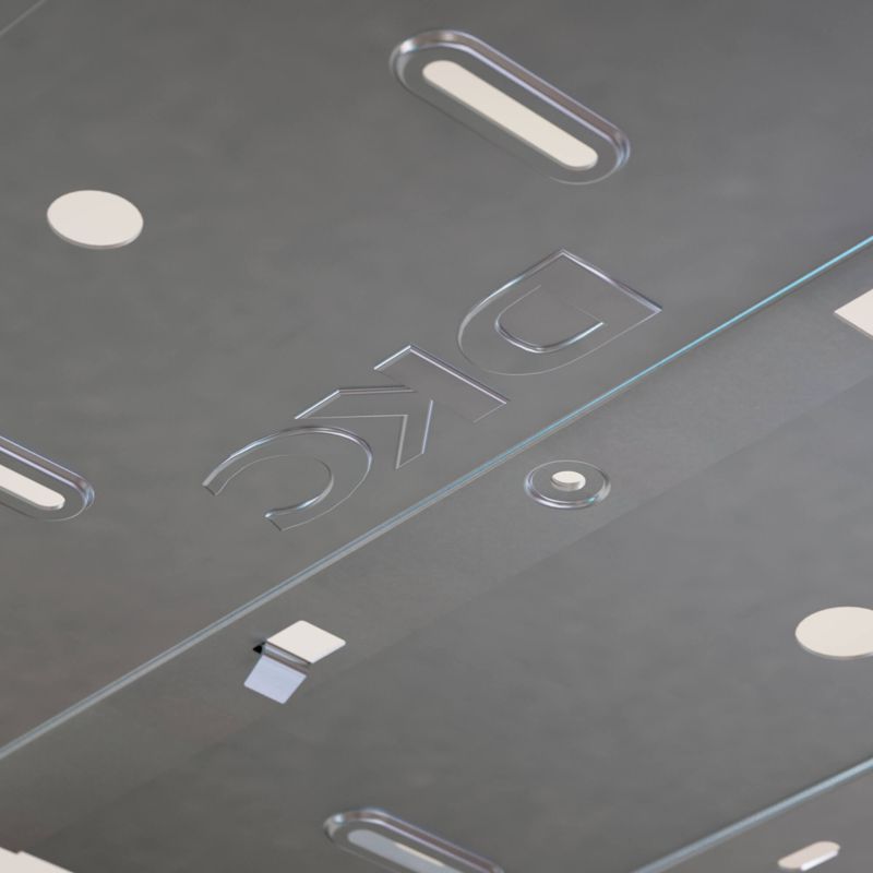 Лоток листовой перфорированный 400х80 L3000 сталь 1мм гор. оцинк. DKC 35306HDZ фото в каталоге от BTSprom.by