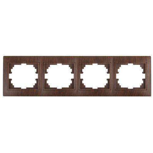 рамка 4-м сп plano 1-504-10 гор. венге intro б0030104 от BTSprom.by
