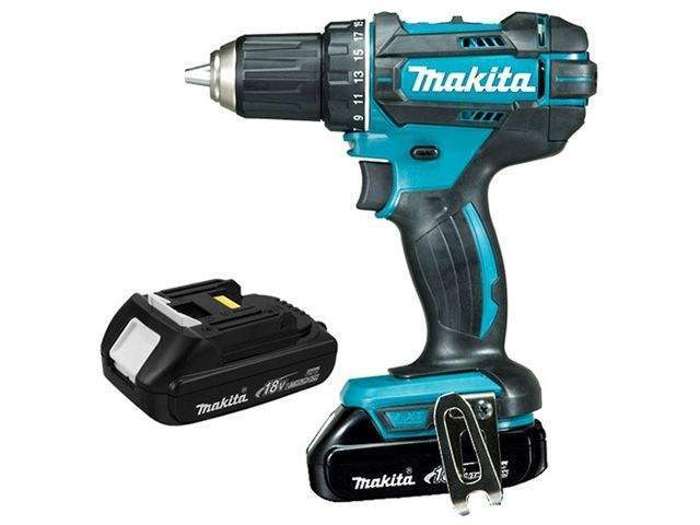 аккум. дрель-шуруповерт makita lxt ddf 482 sye в чем. (18.0 в, 2 акк., 1.5 а/ч li-ion, 2 скор., 62 нм, шурупы до 10 мм) от BTSprom.by