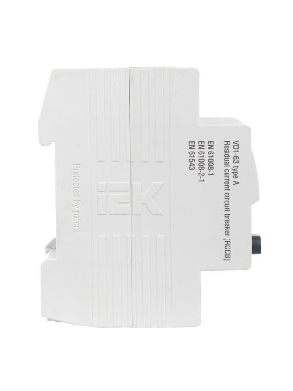  Выключатель дифференциального тока (УЗО) 4п 63А 100мА тип A ВД1-63 KARAT IEK MDV11-4-063-100 фото в каталоге от BTSprom.by