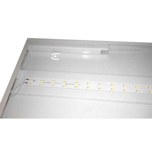  Светильник светодиодный SPO-6-72-6K-P 72Вт 6000К IP40 6500лм 595х595х19 универс. рассеив. призма с проводом панель ЭРА Б0041860 фото в каталоге от BTSprom.by