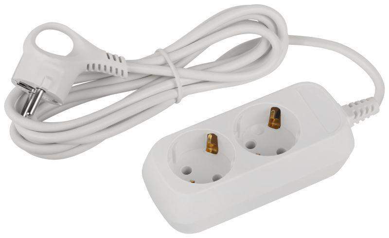 удлинитель 2х3м с заземл. пвс 3х0.75 udl-10-230-e greenline эра б0064947 от BTSprom.by