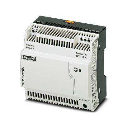 источник питания step-ps/ 1ac/24dc/4.2 phoenix contact 2868664 от BTSprom.by